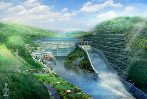 夹江老挝南塔河1号水电站项目
